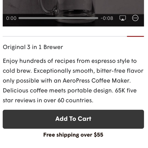 AeroPress Coffee Maker With Stand - Picture 14 of 16